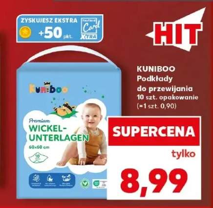 Podkłady do przewijania Kuniboo