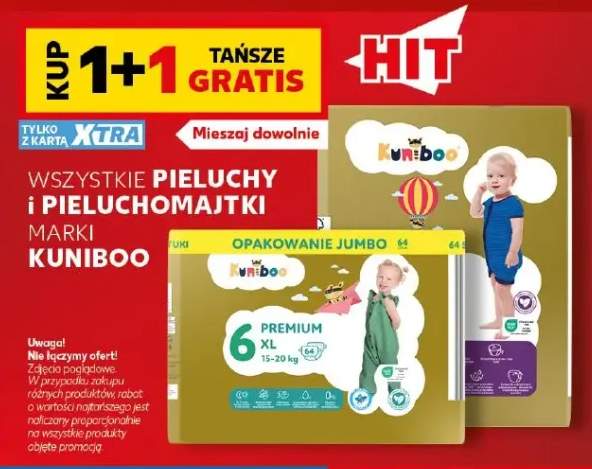 Pieluchy i pieluchomajtki marki Kuniboo