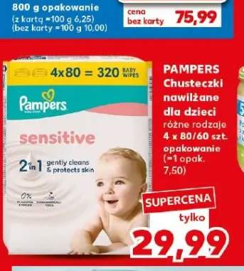 Chusteczki nawilżane dla dzieci Pampers 4-pak