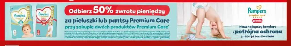 Pieluszki lub pantsy Premium Care Pampers