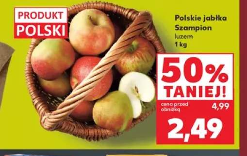 Jabłka polskie Szampion