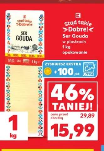 Ser gouda w plastrach Stąd Takie Dobre!