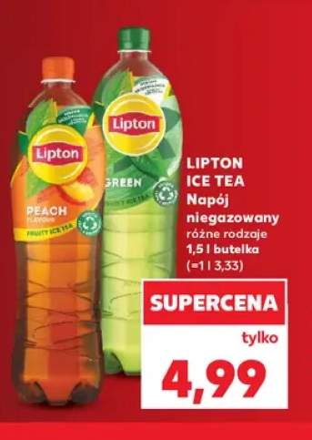 Napój niegazowany Ice Tea Peach Lipton +1 wariant