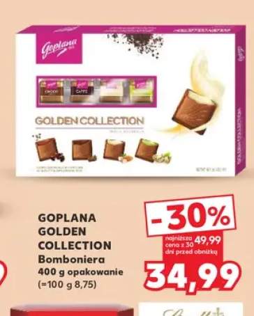 Bomboniera Goplana Golden Collection