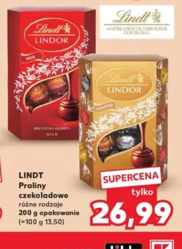 Praliny czekoladowe Lindt Lindor Milk +1 wariant