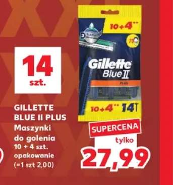 Maszynki do golenia Blue II Plus Gillette