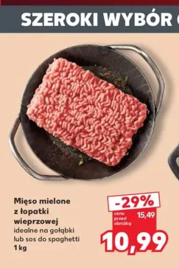 Mięso mielone z łopatki wieprzowej