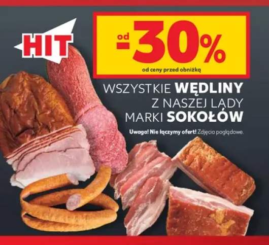 Wędliny z naszej lady marki Sokołów