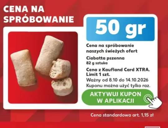 Ciabatta pszenna