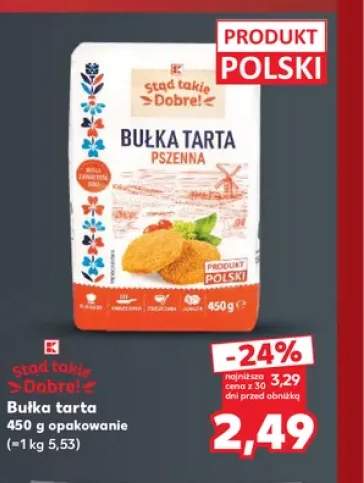 Bułka tarta Stąd Takie Dobre!