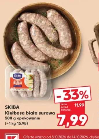Kiełbasa biała surowa Skiba
