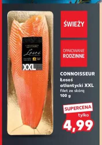 Łosoś atlantycki XXL filet ze skórą Connoisseur