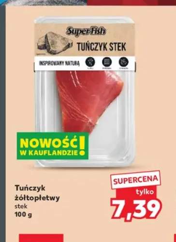 Tuńczyk żółtopłetwy stek SuperFish