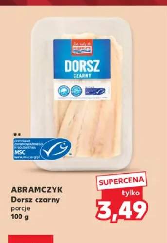 Dorsz czarny porcje Abramczyk