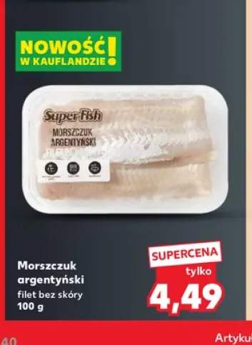 Morszczuk argentyński filet bez skóry SuperFish