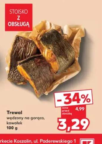 Trewal wędzony na gorąco kawałek