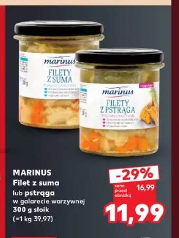 Filet z suma w galarecie warzywnej Marinus +1 wariant