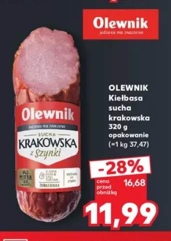 Kiełbasa sucha krakowska Olewnik