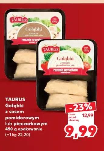 Gołąbki z sosem pomidorowym Taurus +1 wariant
