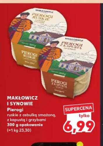 Pierogi ruskie z cebulką smażoną Makłowicz i Synowie +1 wariant