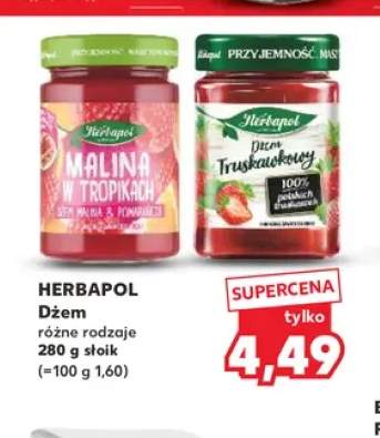 Dżem malina w tropikach Herbapol +1 wariant