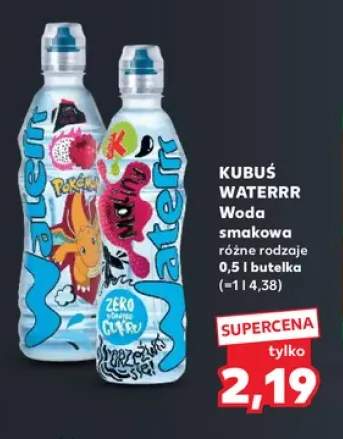 Woda smakowa Kubuś Waterrr