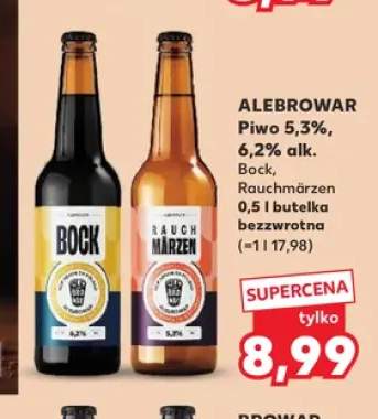 Piwo AleBrowar Bock +1 wariant