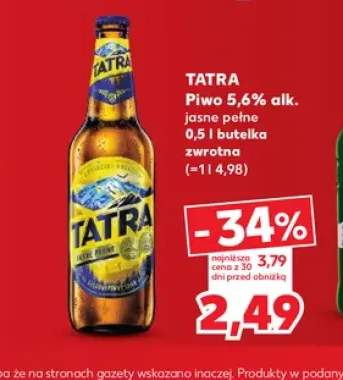 Piwo Tatra 5,6%