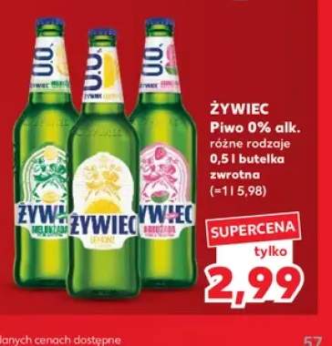 Piwo bezalkoholowe Żywiec Melonzada +2 warianty
