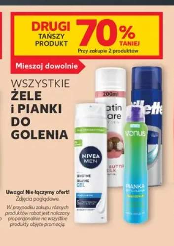 Żele i pianki do golenia