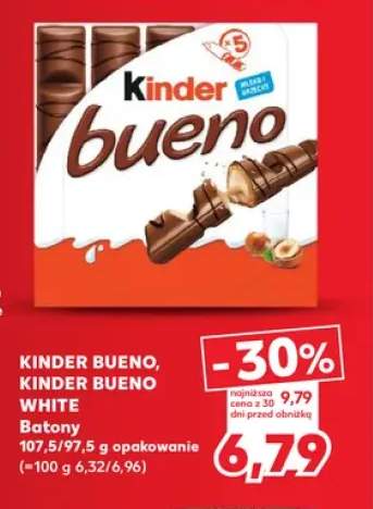 Batony Kinder Bueno +1 wariant