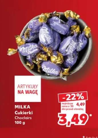 Cukierki Choclairs Milka