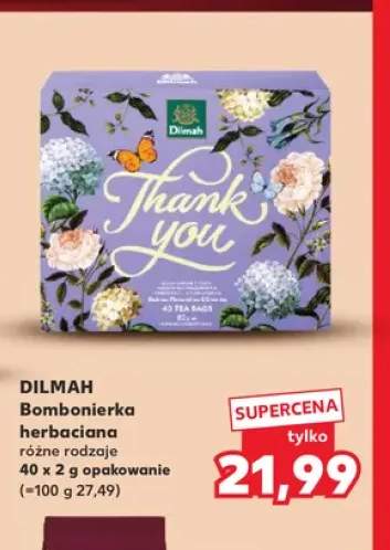 Bombonierka herbaciana Dilmah
