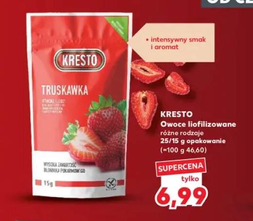 Owoce liofilizowane Kresto