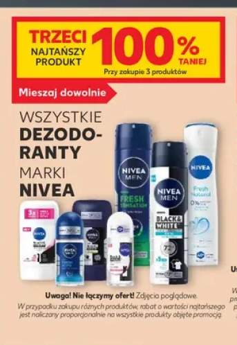 Dezodoranty marki Nivea