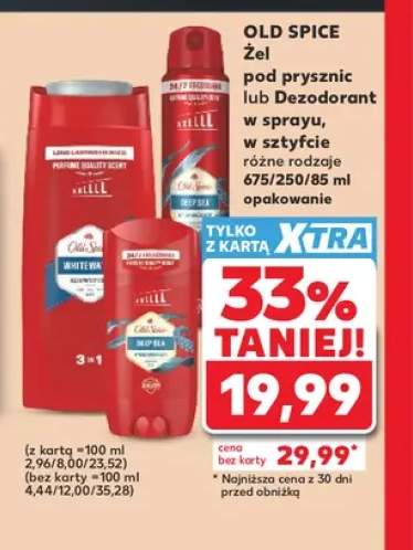 Dezodorant w sprayu Old Spice +2 warianty