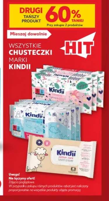 Chusteczki Kindii +3 warianty