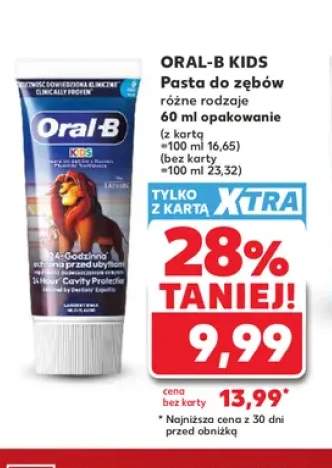 Pasta do zębów Kids Oral-B