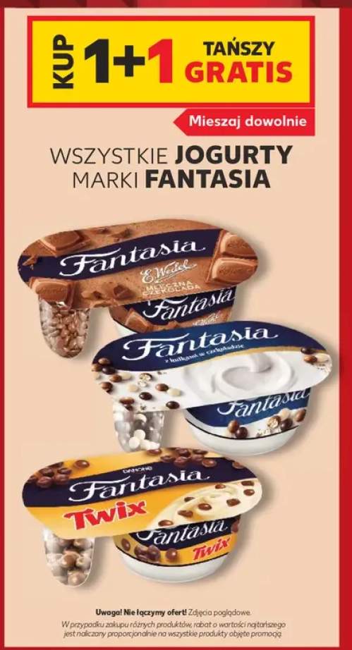 Jogurty marki Fantasia +3 warianty
