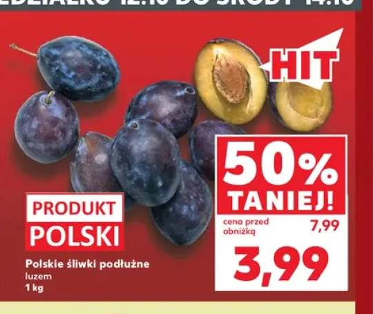 Śliwki polskie podłużne