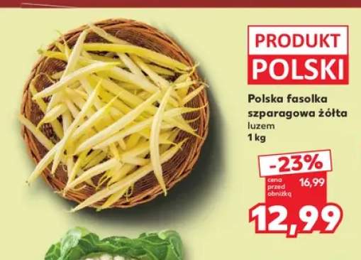 Fasolka szparagowa żółta polska