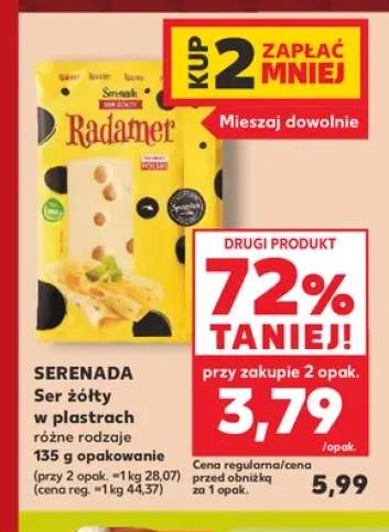 Ser żółty w plastrach Serenada