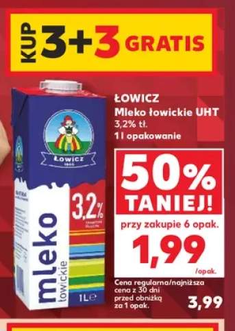 Mleko UHT łowickie Łowicz 3,2%
