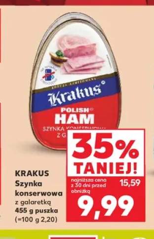 Szynka konserwowa z galaretką Krakus