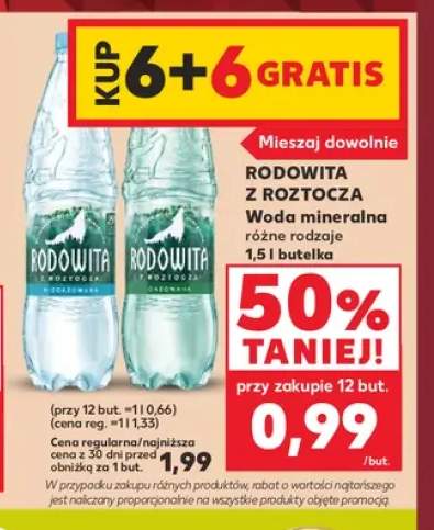Woda mineralna Rodowita z Roztocza