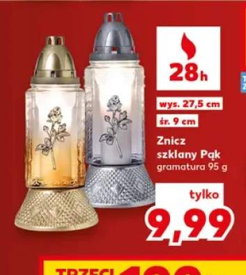Znicz szklany Pąk
