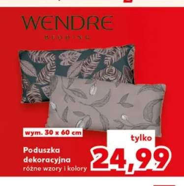 Poduszka dekoracyjna Wendre 30x60 cm
