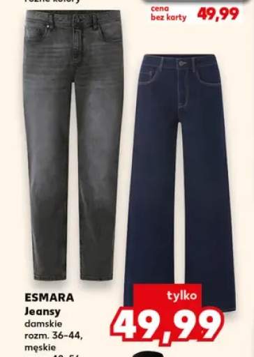 Jeansy damskie Esmara +1 wariant