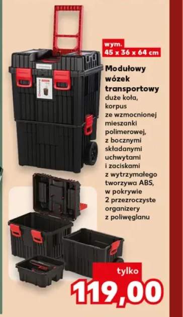 Modułowy wózek transportowy Kistenberg