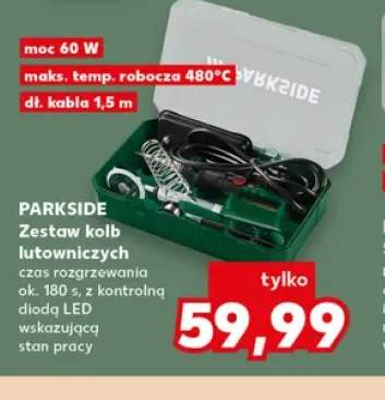 Zestaw kolb lutowniczych Parkside
